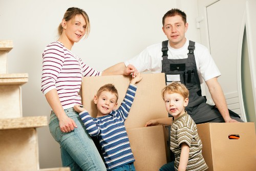 Moving furniture through a period property in Notting Hill