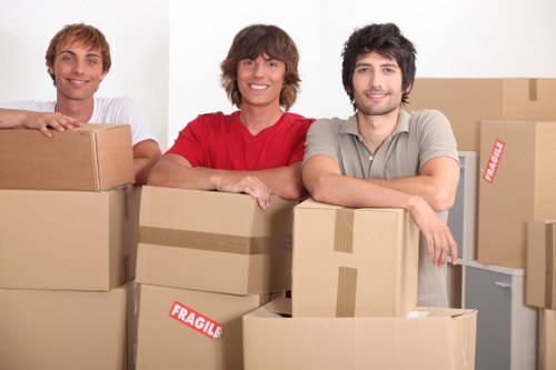 Careful packing and transport of home items during a Notting Hill relocation