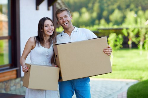 Local moving preparation for a Notting Hill property