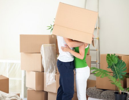 Careful packing and furniture handling for a house move in West London
